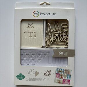 Scrapbooking Kit Project Life Heidi Swapp Color Magic Wood Words Becky Higgins